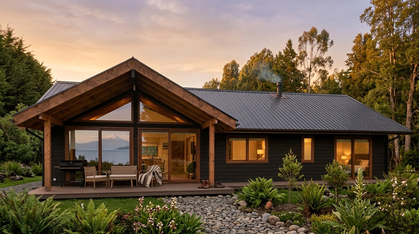 Casa Sersur en el sur de Chile
